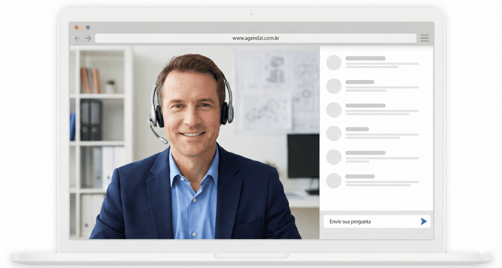 Agende uma demonstração